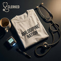 Amlodipine Nation Ca-Blockers Club medical humor shirt detail