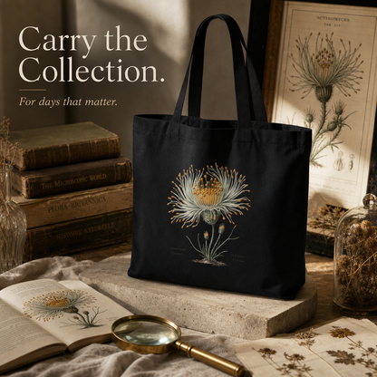 Vintage Actinomyces Illustration Cotton Tote