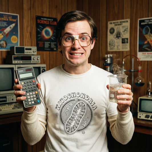 Mitochondria Vintage Tee science in bloom medical apparel