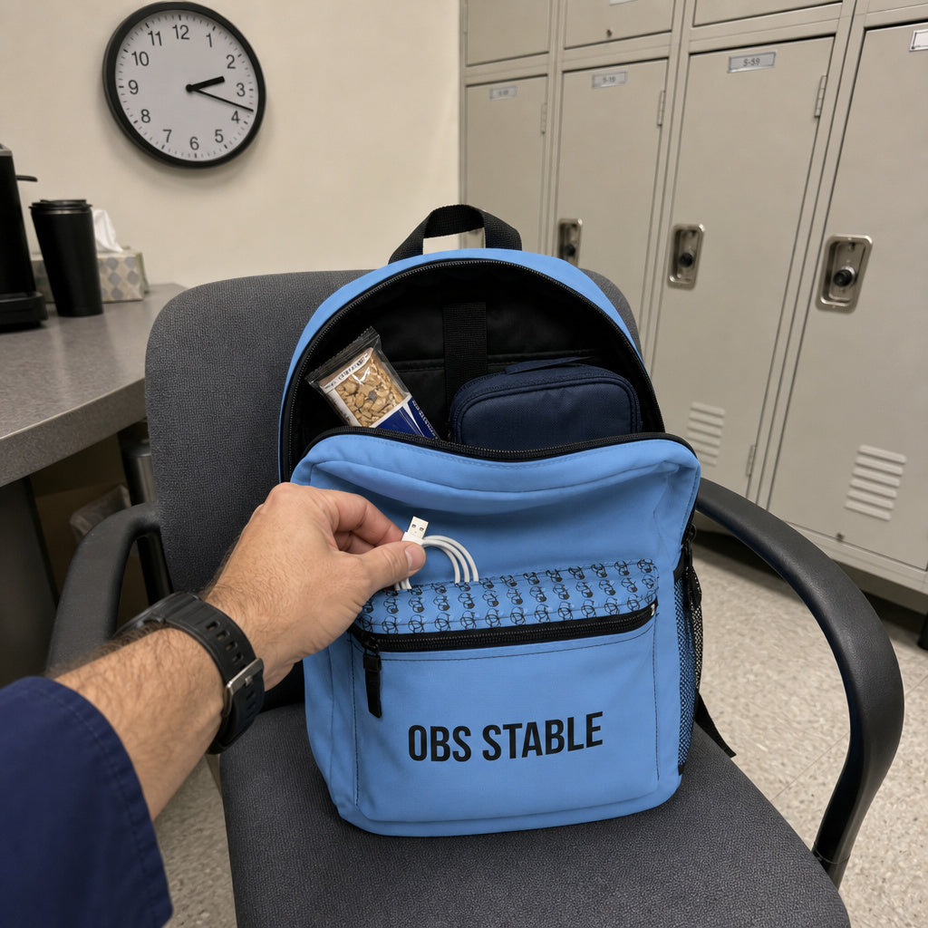 OBS Stable Blue Backpack The On-Call Backpack