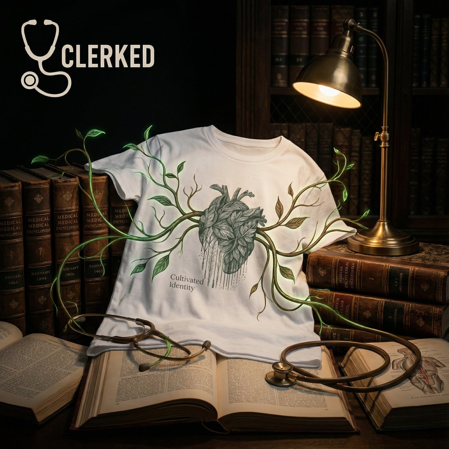 Botanical Anatomy Tee medical lifestyle apparel shirt