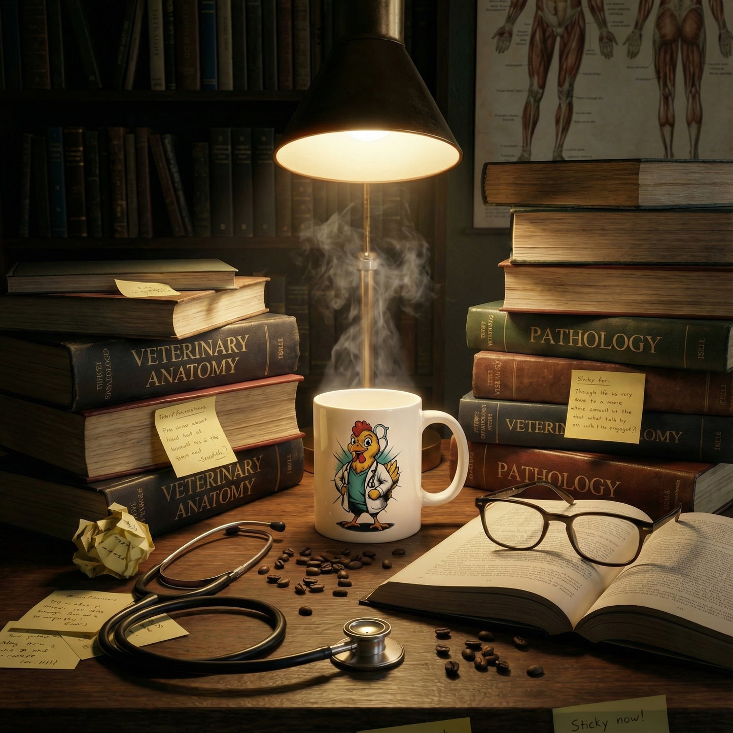 The Freshly Hatched Doctor Mug Art of Medicine cup 2