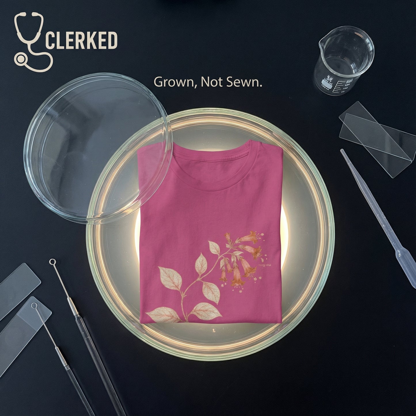 Serratia Botanical Tee Art of Medicine apparel 16