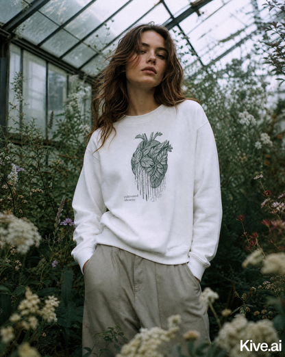 Botanical Anatomical Heart Sweatshirt