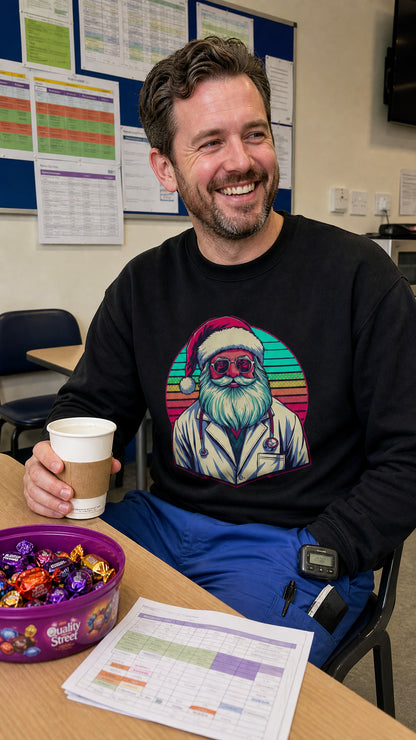 Doctor Santa Retro Sweatshirt