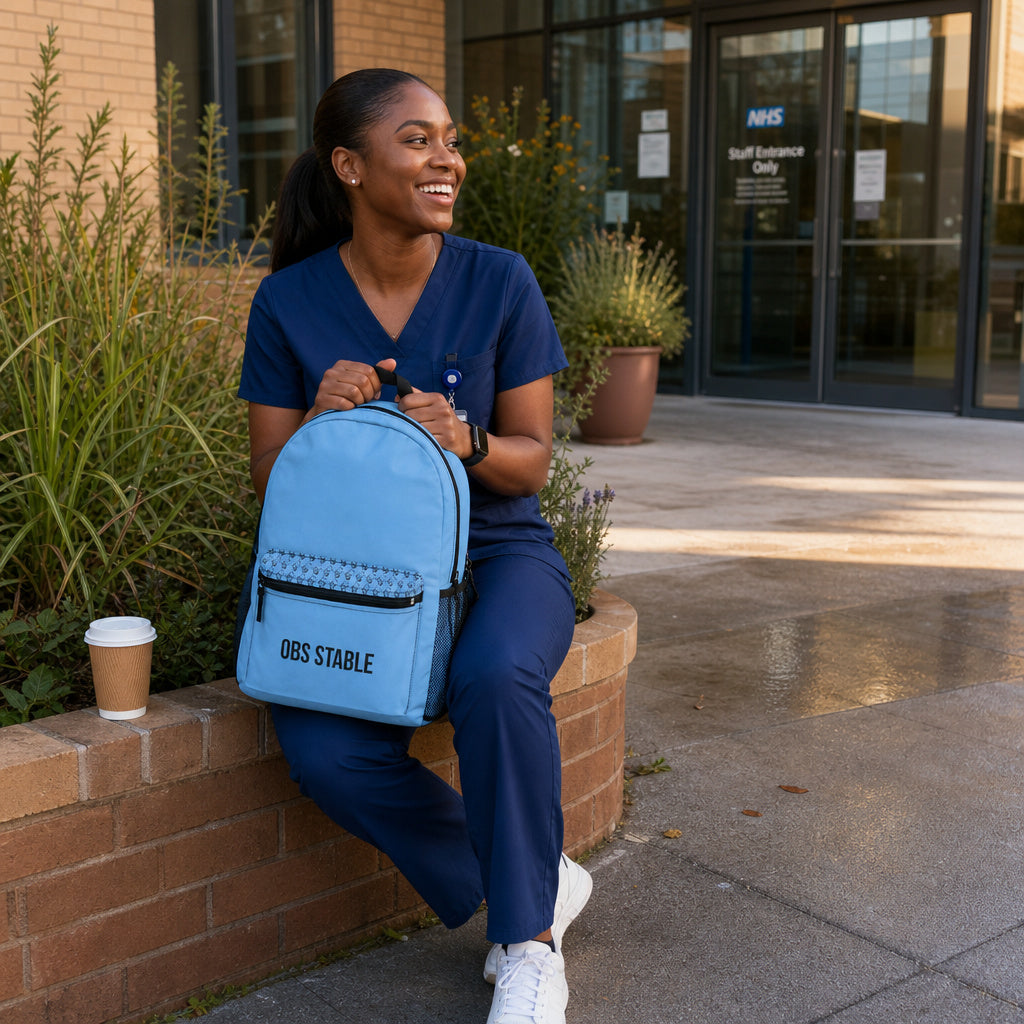 OBS Stable Blue Backpack The On-Call Backpack