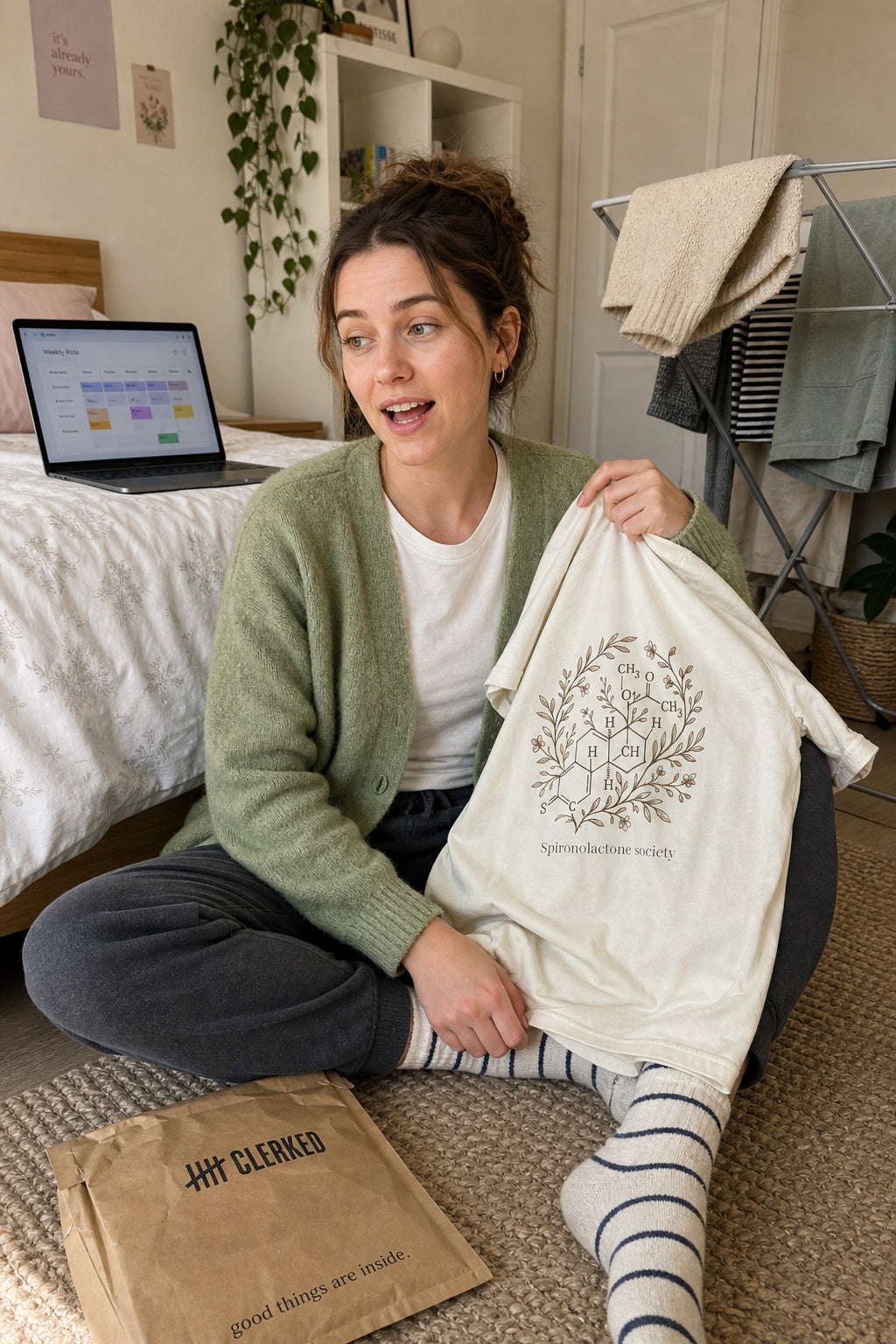 Spironolactone Society Tee Botanical Shirt