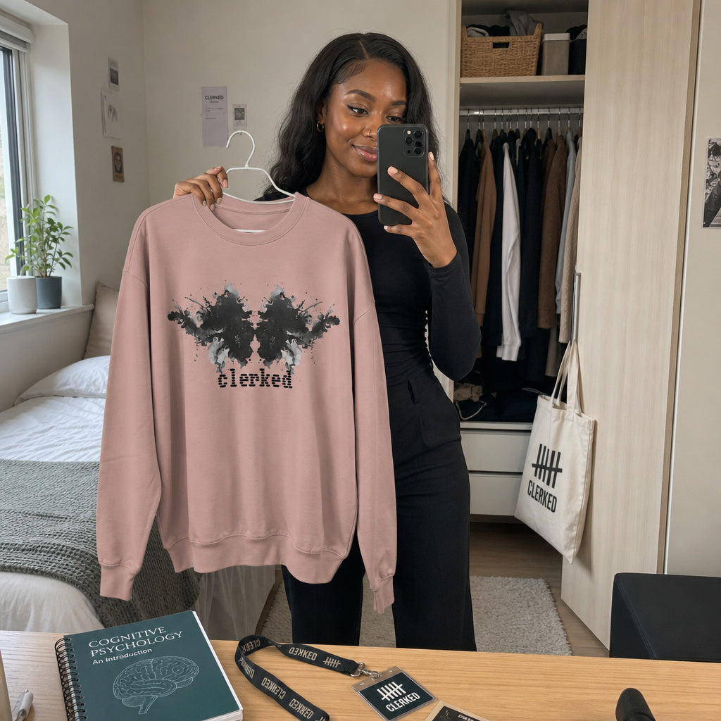 Clerked Inkblot Sweatshirt