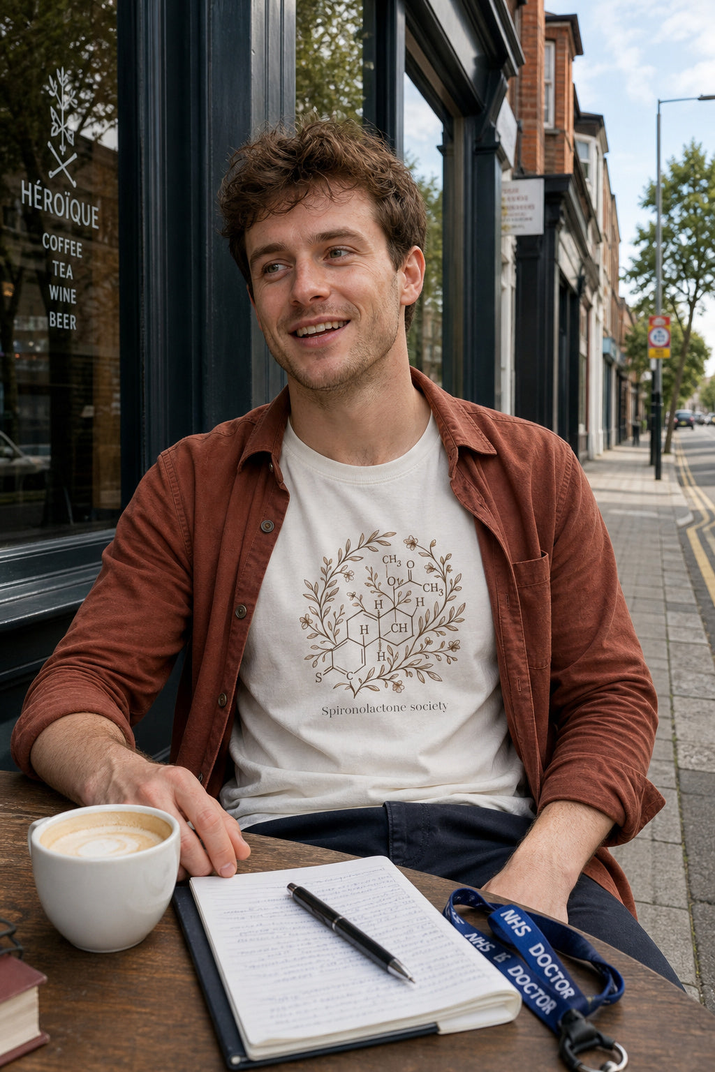 Spironolactone Society Tee Botanical Shirt