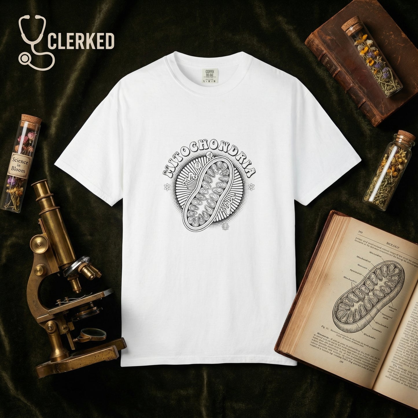 Mitochondria Vintage Tee - Medical Art Apparel