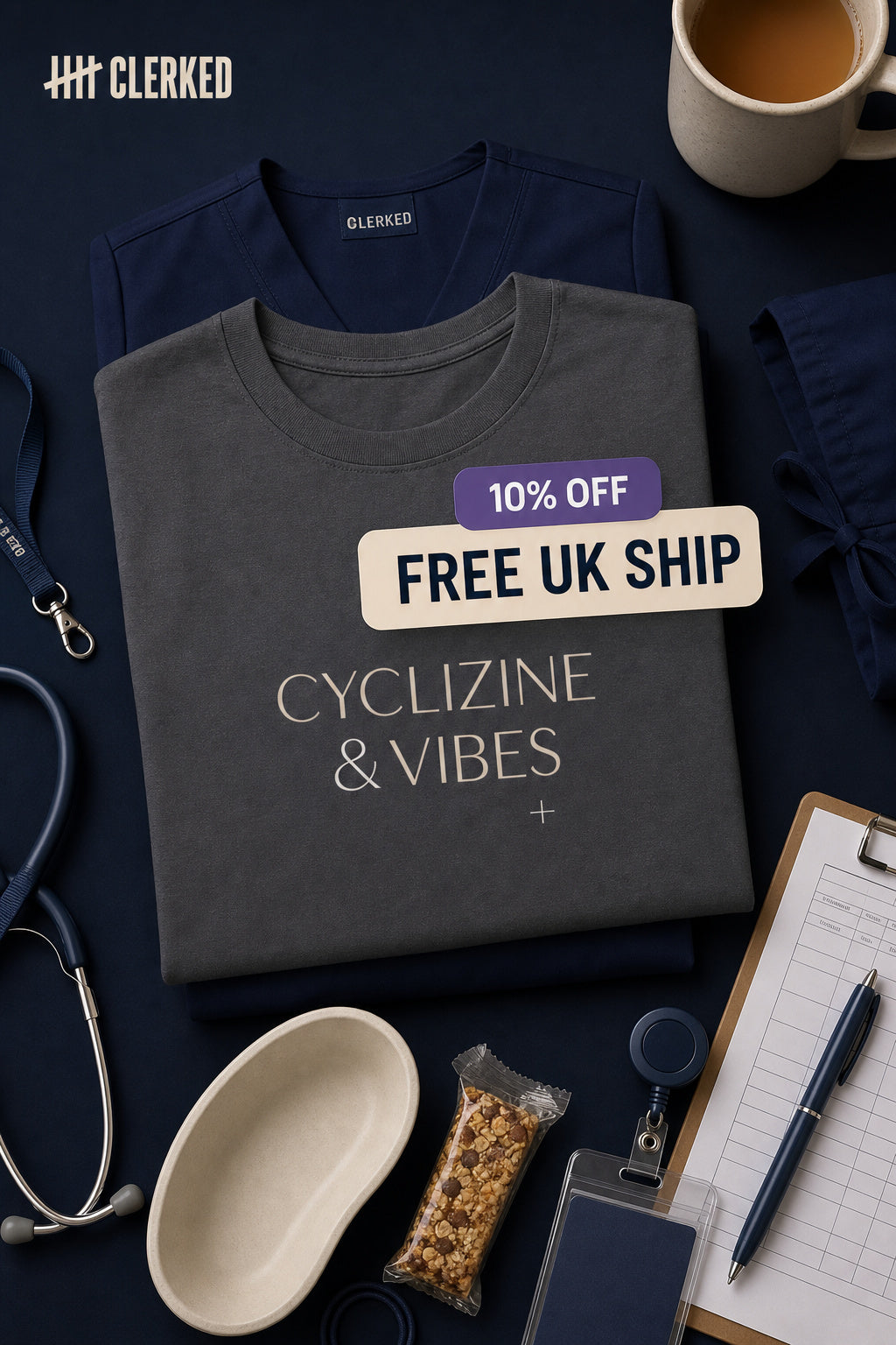 Cyclizine & Vibes Women’s Tee