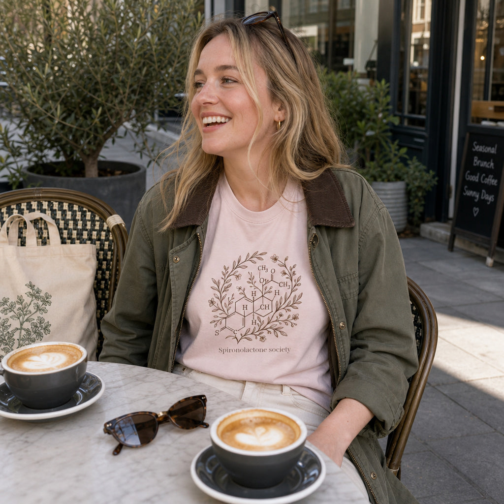 Spironolactone Society Tee Botanical Shirt