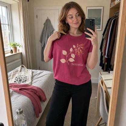 Serratia Imaginary Flower Botanical Microbiology Tee Science in Bloom